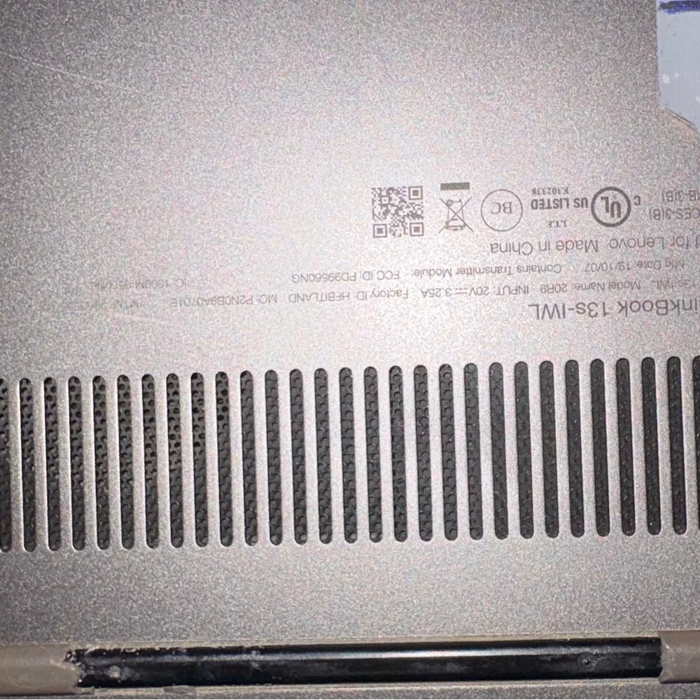 Silver ThinkPad Laptop